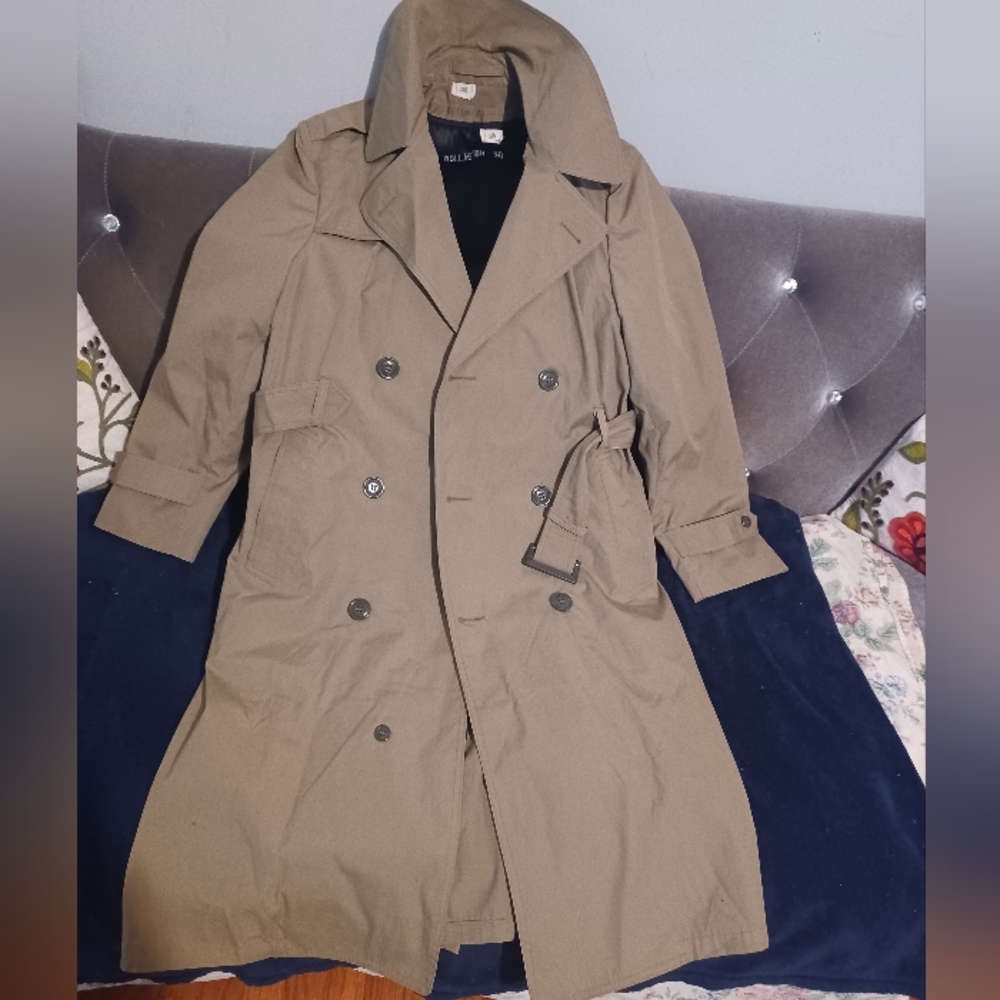 Tan Trench Jacket